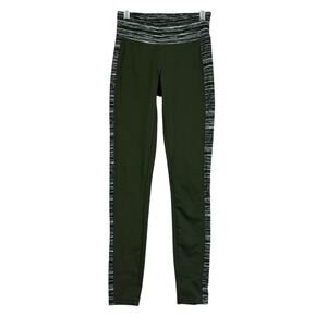 Cloud Chaser Leggings Womens XS Green Spadedye Low Rise Athleisure Pilates